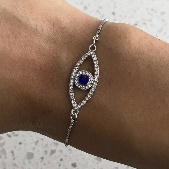 Evil Eye Adjustable Bracelet - Picture 1 of 3